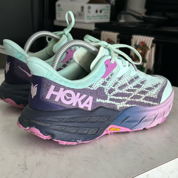 Hoka One One Speedgoat 5 Sunlit Ocean size 10B - Picture 6 of 10